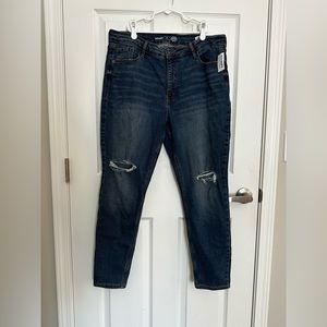 Old Navy High Rise Rockstar Super Skinny 14 Short Jeans